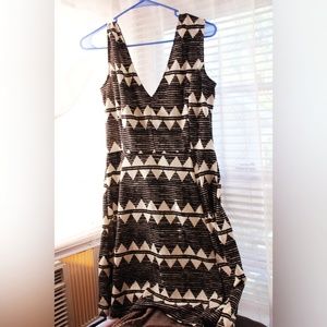 Tribal Pattern A-Line Dress